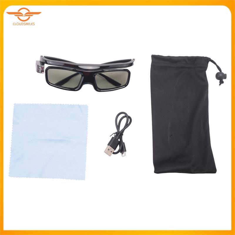 [CloudsMiles] แว่นตา GL1800 แว่นตา 3D สําหรับ DLP 3D โปรเจคเตอร์ P19 P20 U30 U70 U50 U90 R17 R19 R20
