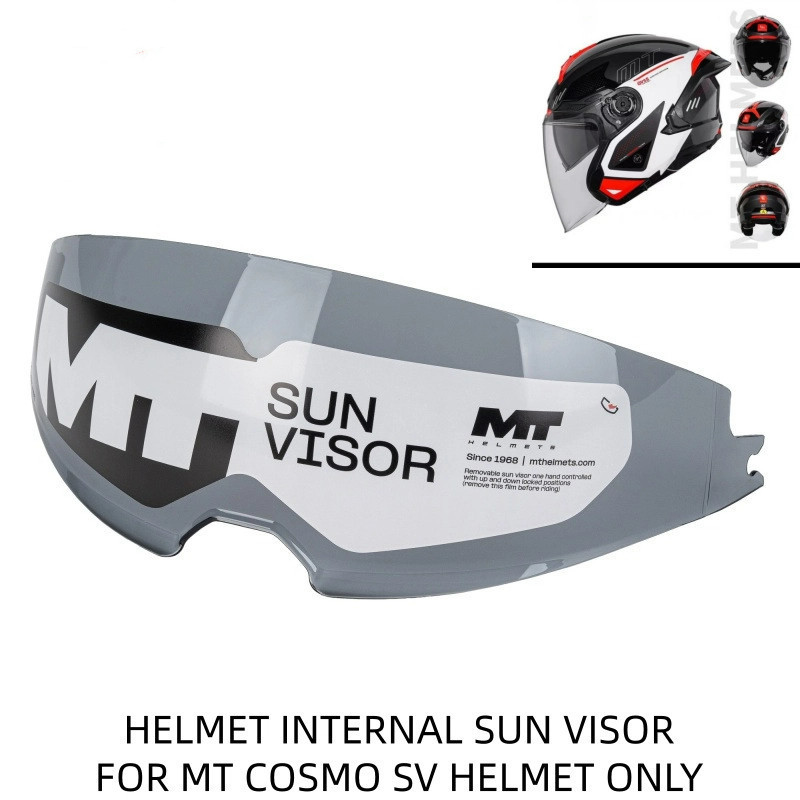 COD สําหรับหมวกกันน็อค MT VISOR MT COSMO SV พร้อมเลนส์สํารองในตัว
