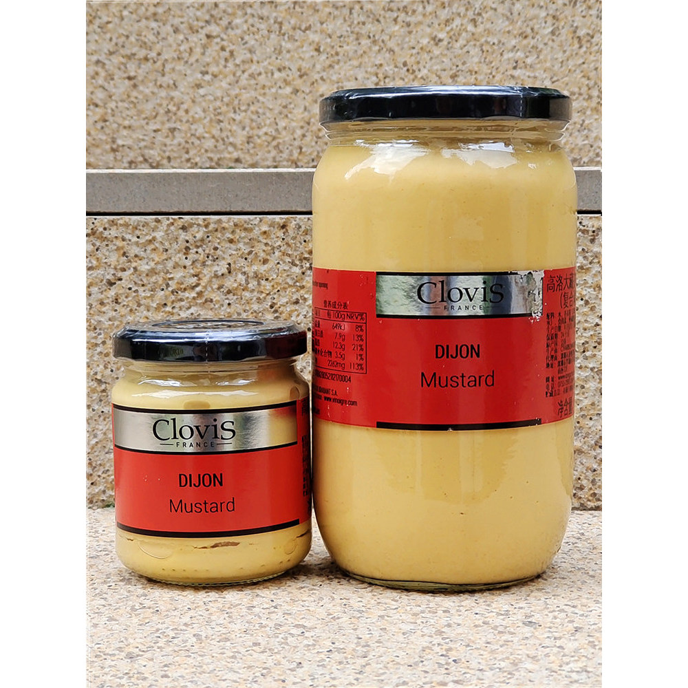 ฝรั่งเศส DIJON Goro Dazo MUSTARD ซอสปรุงรสซูชิ Cuisine ซอสปรุงรส CLOVIS DIJON MUSTARD