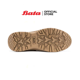 Bata บาจา รองเท้าคัทชู ลำลอง แบบสวม สำหรับผู้ชาย รุ่น SMFH2024-95 สีแทน รหัส 8313186