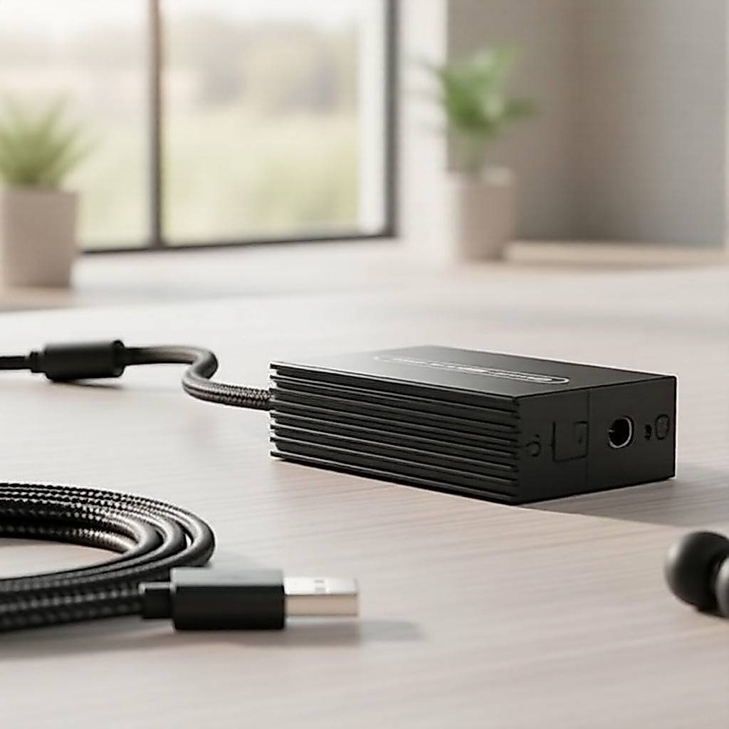 อะแดปเตอร์เสียง USB เป็น SPDIF (Optical) และ AUX 3.5 มม. Pro HiFi Elite X สําหรับระบบเสียงคอมพิวเตอร์