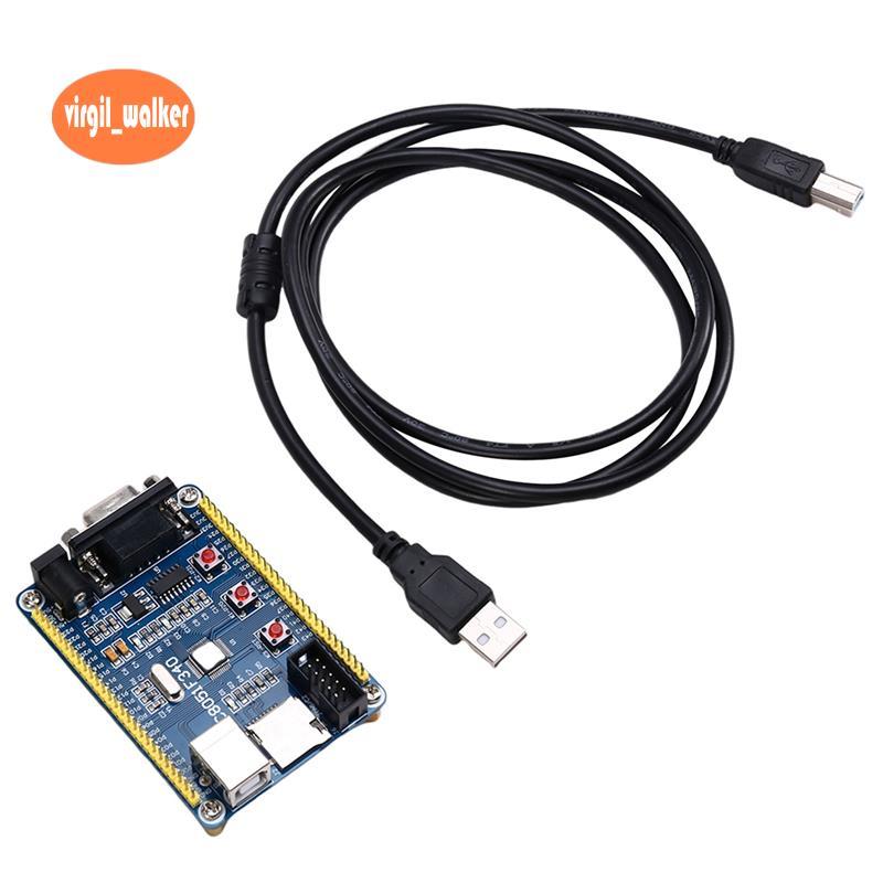 C8051F340 Microcontroller Development Board Core Board บอร์ดการเรียนรู้ระบบบอร์ด