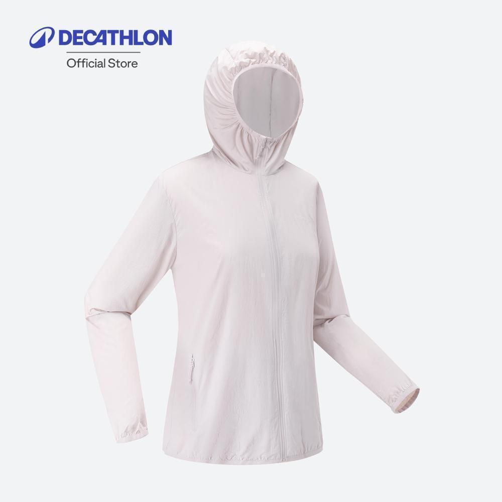 Decathlon Anti UV Helium 100 Jkt W เสื้อแจ็คเก็ตป้องกันยูวีสำหรับผู้หญิง รุ่น Helium 100 - Purple