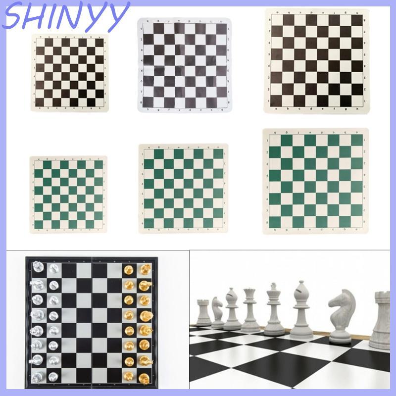 SHI PU Tournament Chess Board Slip Travel Chess Board Mat Universal