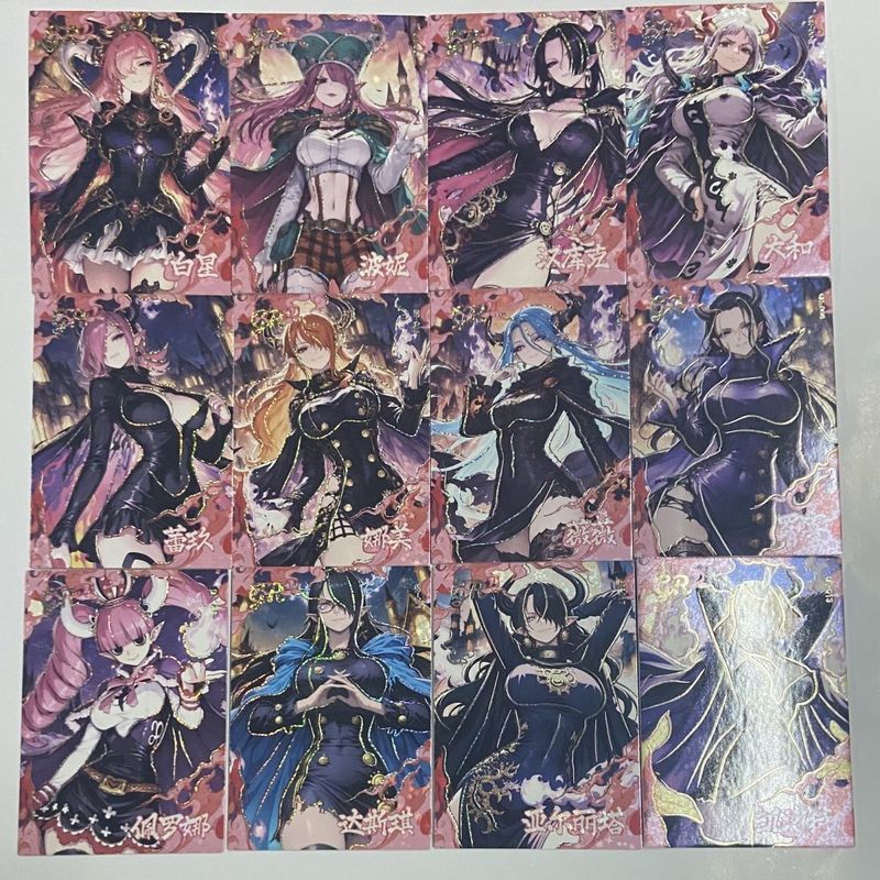 One Piece Burning Card Magic Card One Piece Weiwei Empress Uta อะนิเมะคอลเลกชันการ์ดการ์ด