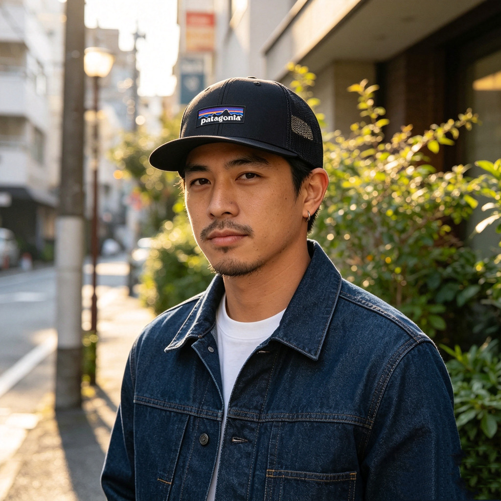 หมวกเบสบอล Breathable All-Match Flat Brim หมวกผู้ชาย รูปที่ 6