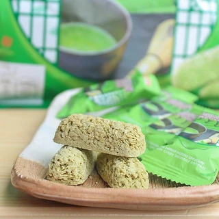 Nezline ขนมข้าวโอ๊ตอัดแท่ง รสชาเขียว ตราเนสไลน์ 400 กรัม Oat Choco Matcha
