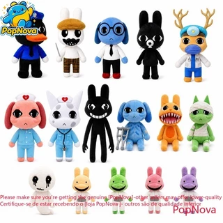 Roblox โรงพยาบาลสัตว์‌ Anomaly Plush Super Soft Carlos Ron Nurse Bunny ตุ๊กตาของเล่น Dr. ฮาร์โลว์ ล็อบบี้กระต่ายตุ๊กตาสําหรับเด็กผู้หญิงเกมแฟนเด็กผู้ใหญ่ของขวัญวันเกิด