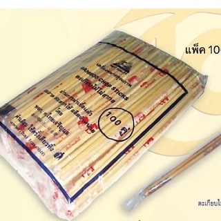 (ยกกระสอบ)*4,000คู่ตะเกียบไม้ไผ่ธรรมชาติ อย่างดี สะอาด ปลอดภัย100%
