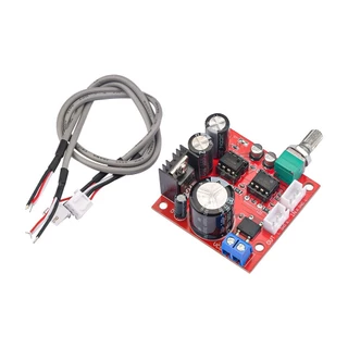 ne5532 บอร์ดโมดูลขยายเสียง พาวเวอร์ซัพพลายเดี่ยว แบบพกพา AC5-16V DC6-24V