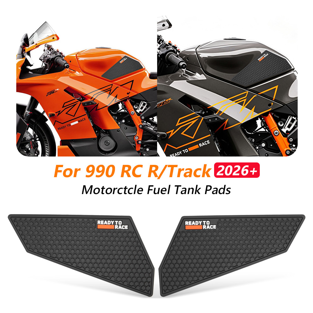 สําหรับ KTM 990RC 990RCR 990 RC R Track 2026 รถจักรยานยนต์ Flank ยาง Shroud ถัง Pad สติกเกอร์ด้านข้า
