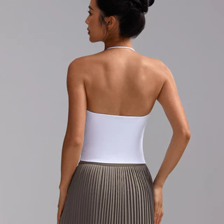 【LASYYOGA】Sports Bra U-neck Halter กันกระแทกแห้งเร็วสบาย Slim Vest โยคะพิลาทิส