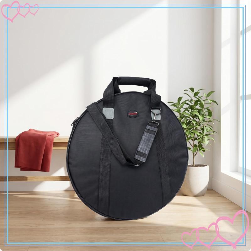 [meteor2] Cymbals Bag with Pocket Cushion Cymbals Bag เสริมสําหรับนักกลอง 16 นิ้ว