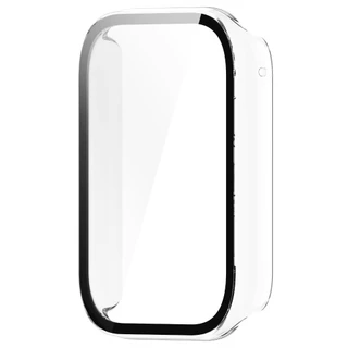 เคสพีซี + กระจกสําหรับ Xiaomi Mi Band 10 Pro เคสป้องกันกระจกนิรภัยป้องกันหน้าจอสําหรับ Mi Band 9Pro 8Pro อุปกรณ์กันชน