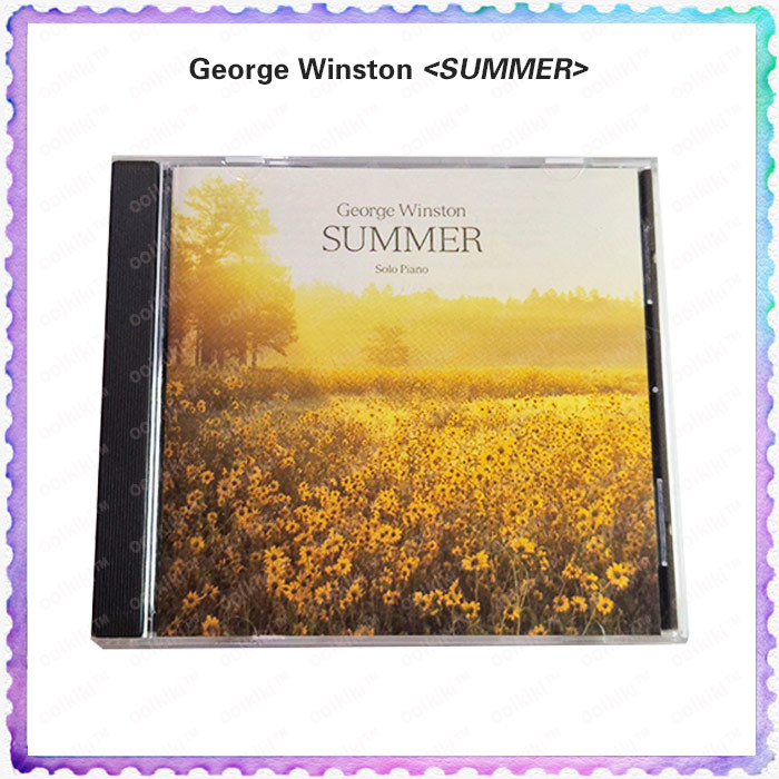 George Winston - SUMMER Solo Piano CD Album Disc Music BMG Dancing Cat Windham Hill Records