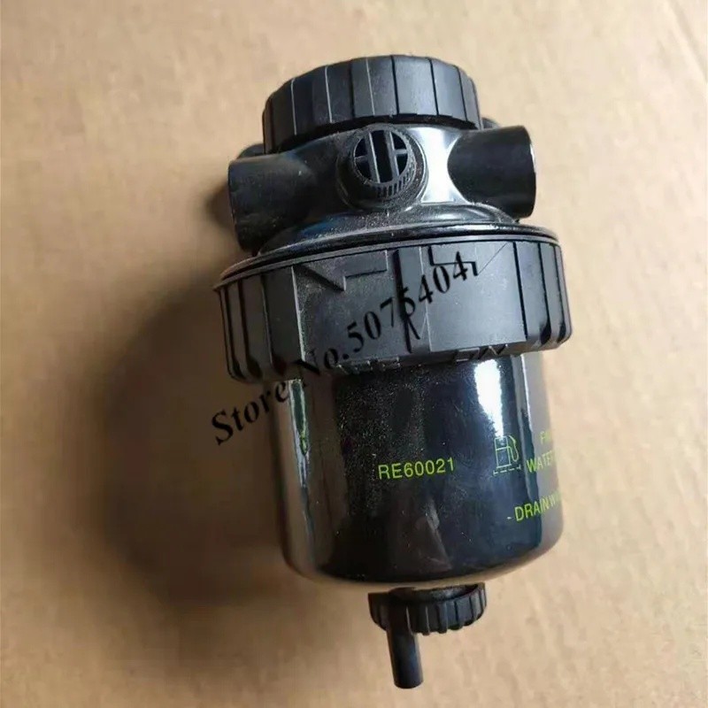 ยี่ห้อใหม่กรองน้ํามันเชื้อเพลิง RE60021 เครื่องยนต์ดีเซล HW202K BF7675-D FS19573 การใช้น้ําแยกชุด