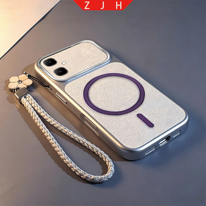 TTTM สําหรับ infinix SMART 10 โทรศัพท์ธุรกิจหนัง Faux พื้นผิวด้านหลังเคสโทรศัพท์แม่เหล็กกรอบเลนส์กว้างรวมทุกอย่าง Shock-proof ยืดหยุ่น Soft Case พร้อม Lanyard