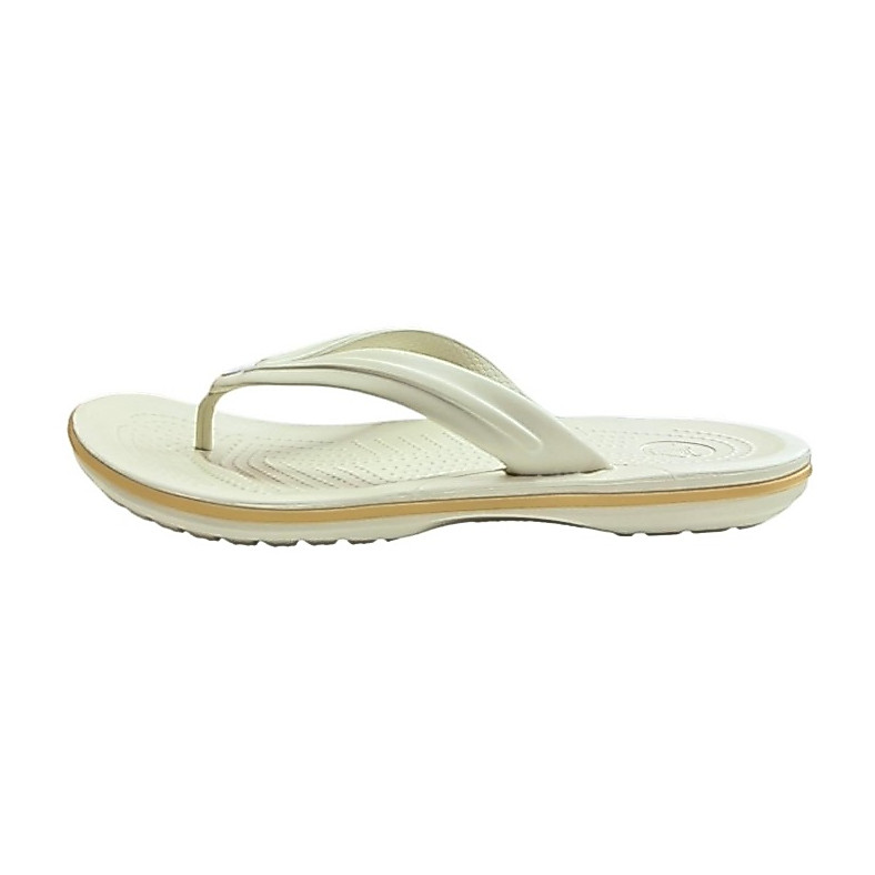 CROCS شبشب إصبع Crocband Flip — عاجي — صورة 5