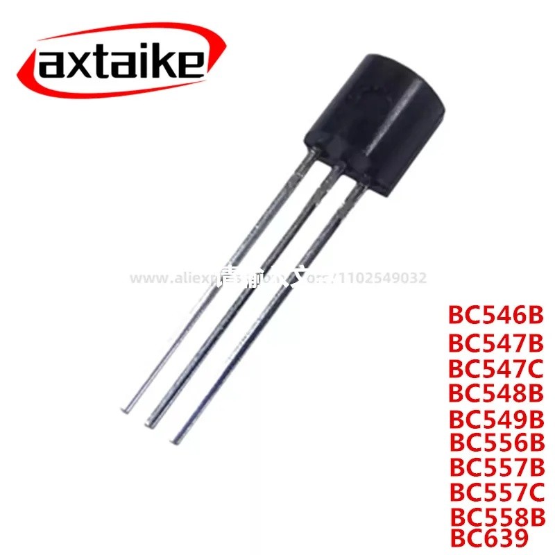 10PCS BC546 BC547 BC548 BC549 BC556C BC557B BC547C BC548B BC639 TO-92 เครื่องขยายเสียงทรานซิสเตอร์ขา
