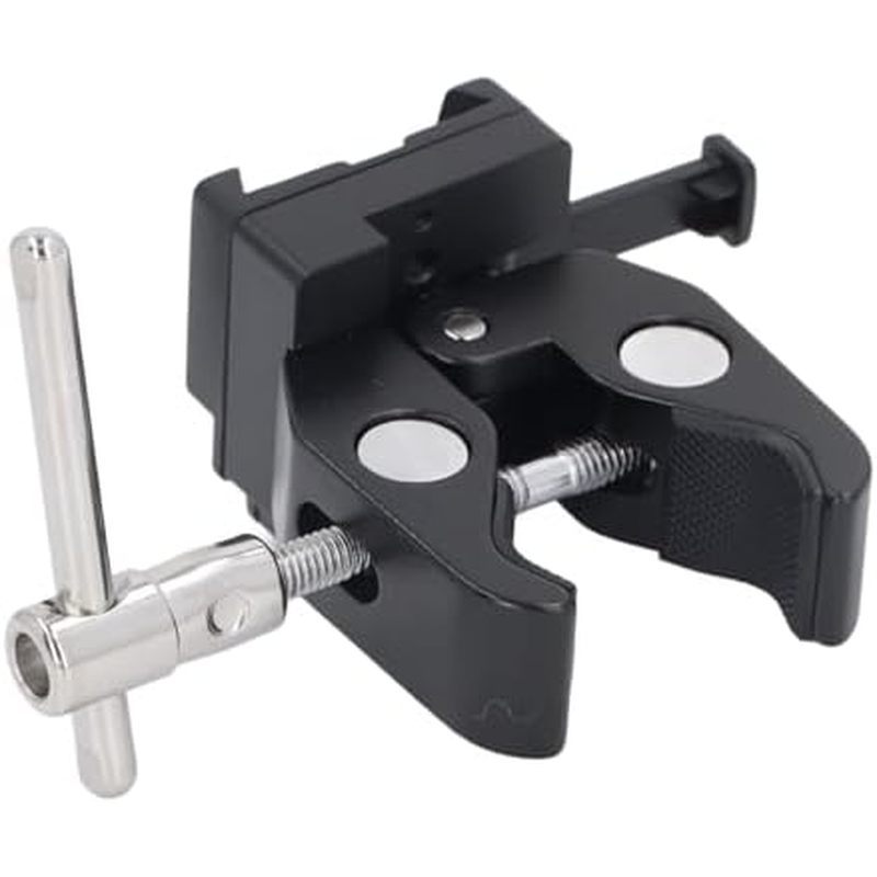 V Mount Clamp, อลูมิเนียมอัลลอยด์ V Mount ล็อคอะแดปเตอร์แบบพกพา V Mount แผ่นปรับ V ล็อคอะแดปเตอร์ Qu