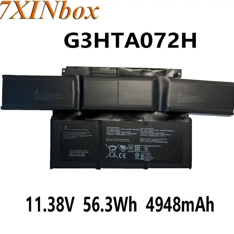 7XINbox G3HTA072H 11.38V 56.3Wh 4948mAh แบตเตอรี่แล็ปท็อปสําหรับ Microsoft Surface 2 Studio 1964 G3H