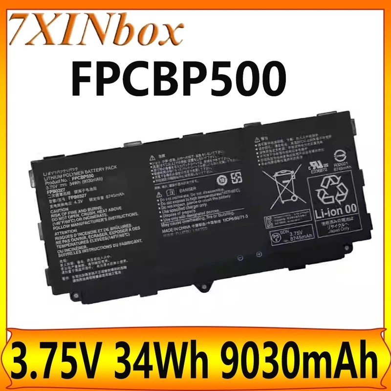 7XINbox FPCBP500 FPB0327 3.75V 34Wh 9030mAh แบตเตอรี่แล็ปท็อปสําหรับFujitsu Arrows Tab Q506 Q507 Q50