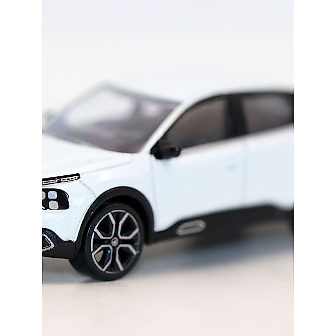 [โมเดลรถพร้อมสต็อก] Norev Norev 1/64 รถโลหะผสม Citroen C4 X 2023 Citroen โมเดลรถตกแต่ง