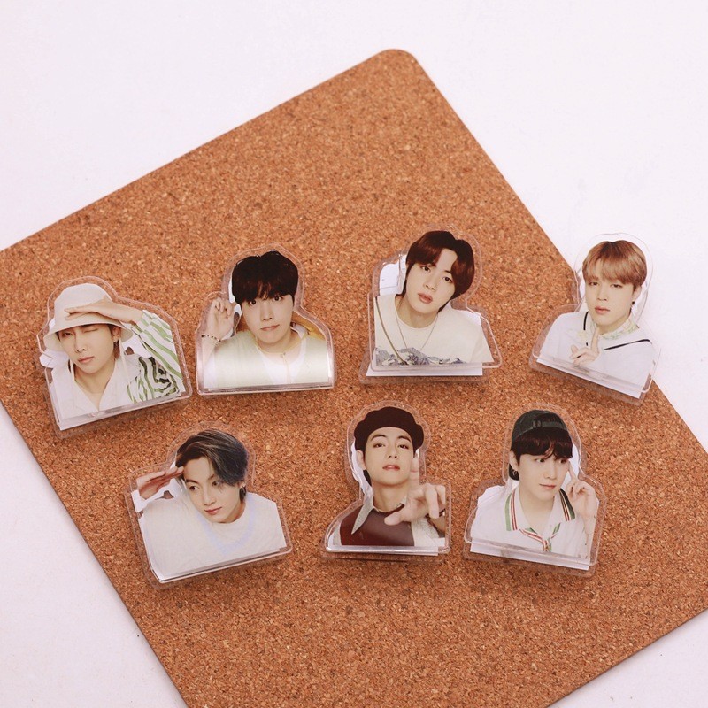 D Type Mens Group S Style สินค้า BTS Min Yoongi Kim Tae Hyung Tian Jungkook Jung Ho Seok PP Clip 036