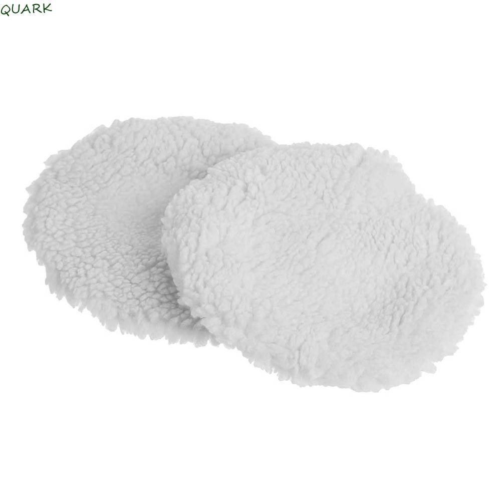 QUARK ขนสัตว์ขนแกะ Pad สําหรับ 5/6/7/8/9/10 นิ้ว Universal รถเครื่องมือความงาม Auto Polisher อุปกรณ์