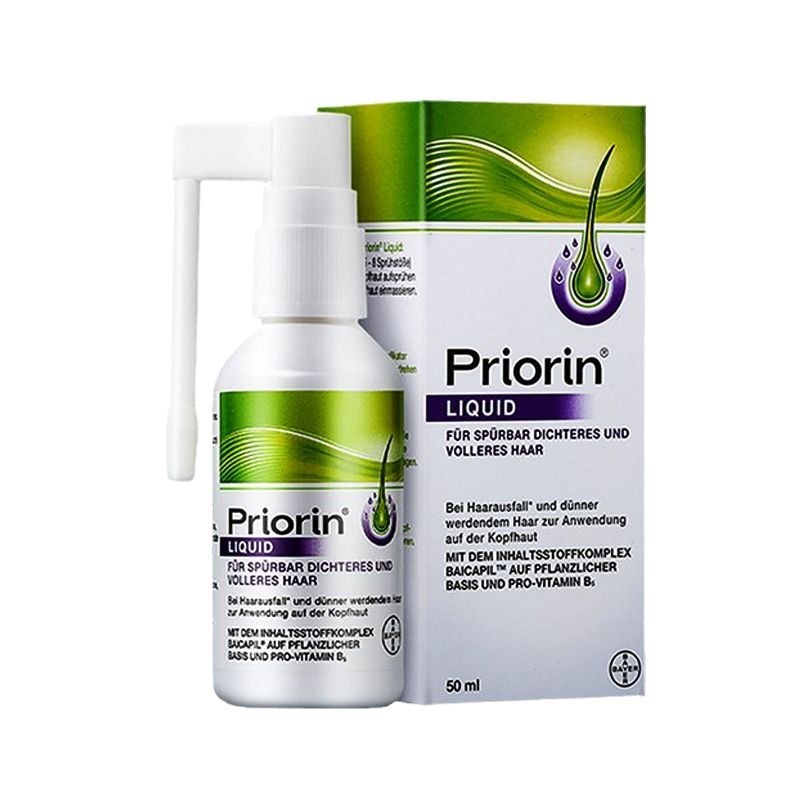 07.21 Priorin Bayer เพิ่มเติม Hair Density Essence Spray Anti-shedding Hair Care Hair Fixing 50ml#Pr