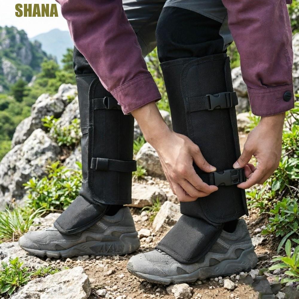 ยามขา SHANA, สนับแข้งกันน้ําแบบปรับได้, กีฬางูป้องกันการกัดระบายอากาศป้องกันการแทงเดินป่ากลางแจ้งสนับแข้งปีนเขา