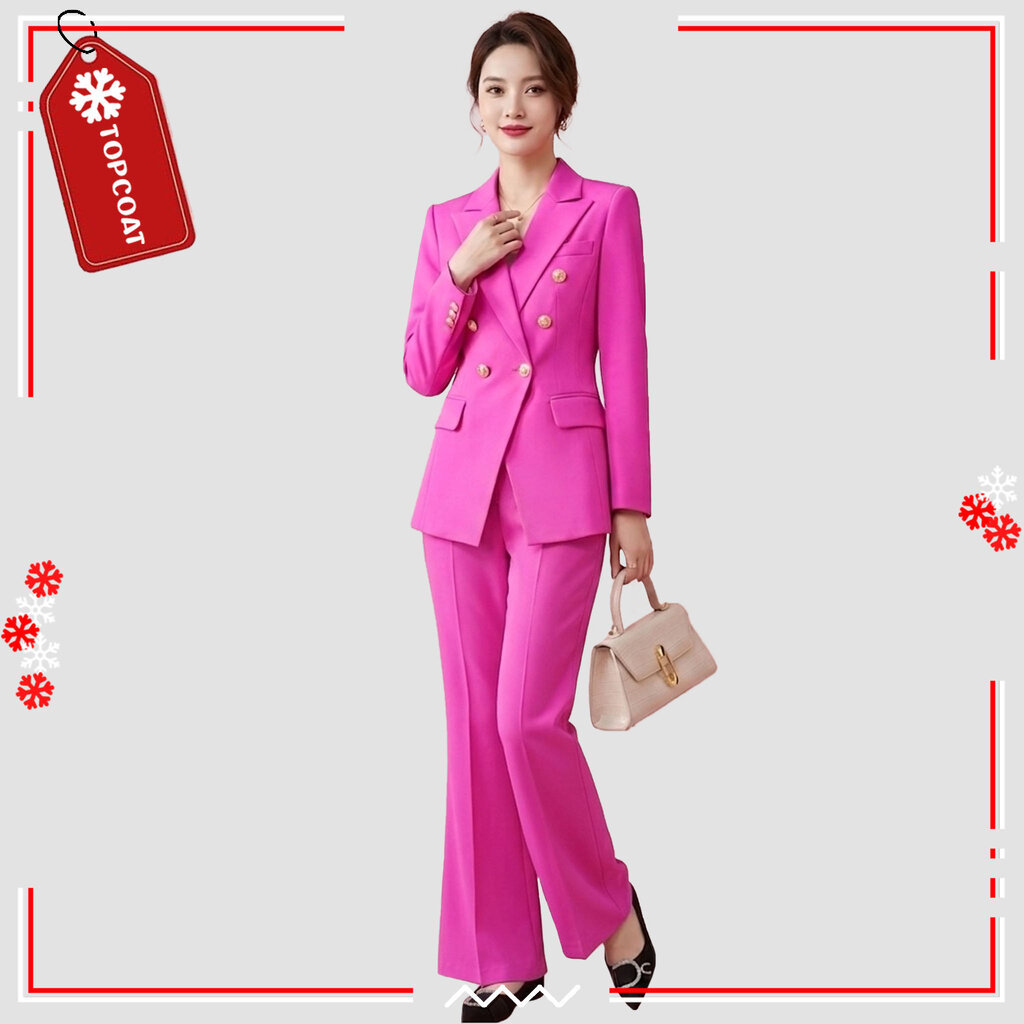 توب كوت طقم بدلة Lady Boss ـ نسائي — صورة 5