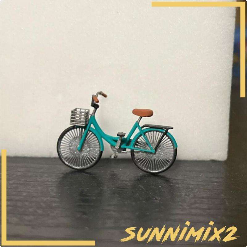 [Sunnimix2] Low Step Cycle Model ดีเทล 1/64 Scale Cycle จักรยานจิ๋วเหมือนจริงสีแดง