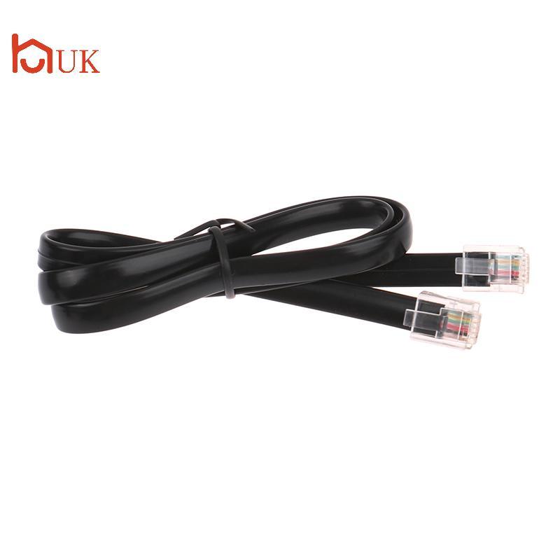 UK RJ12 6P6C ST-4 ST4 Autoguide กล้องสําหรับ Ioptron Auto Guide iEQ30 Ieq45 Kabel คริสตัลหัวโทรศัพท์