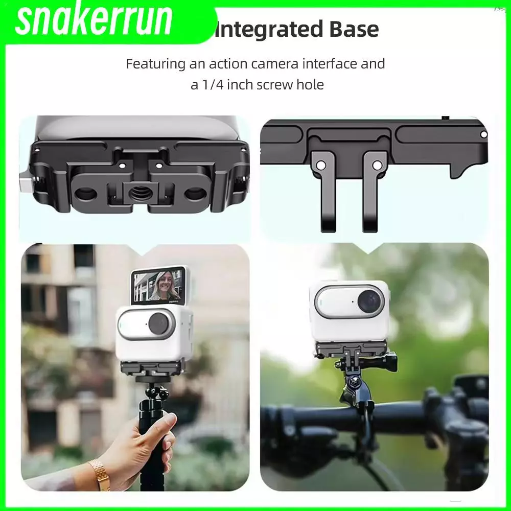 Metal Magnetic QUICK RELEASE Mount สำหรับ Insta360 GO3 อะแดปเตอร์อลูมิเนียม