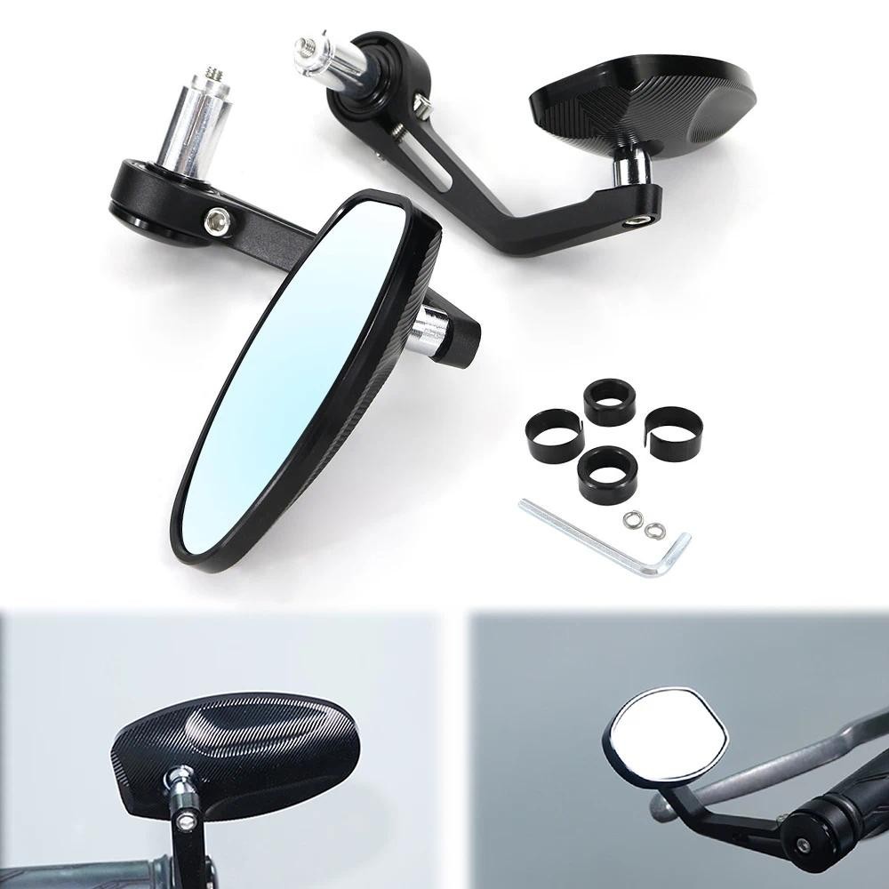 กระจกมองหลังด้านข้าง Handle Bar End กระจกสําหรับ SUZUKI GSX 1000S Katana GSX-R125 TL1000R B-King Ban