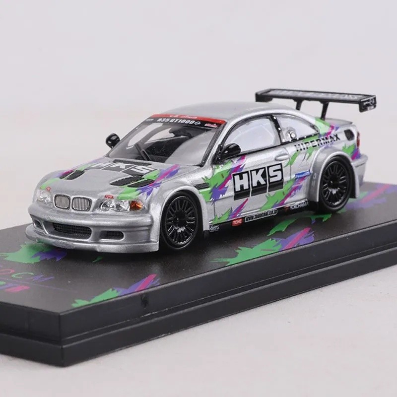 DCM 1: 64 BMW M3 E46 GTR คอลเลกชันโมเดลรถจําลองโลหะผสม * 30725