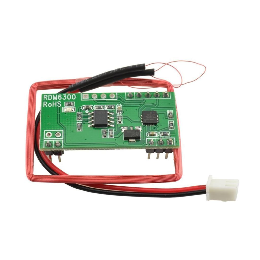 Rdm6300 125khz โมดูลอ่านการ์ด RFID พร้อม em4100 รองรับ arduino - รหัสเอาต์พุตอนุกรม uart
