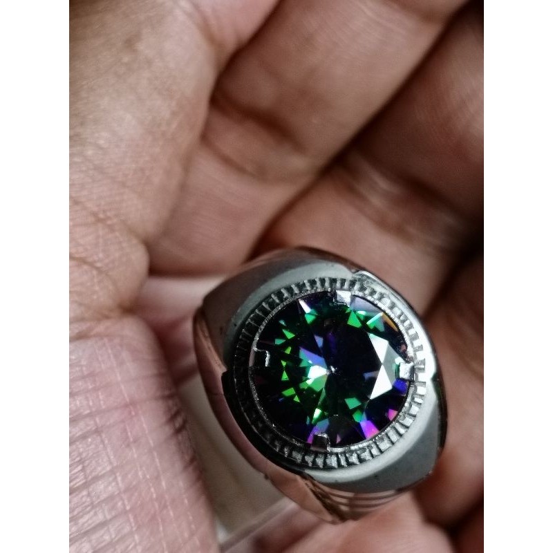 พลอย Mystic Quartz**