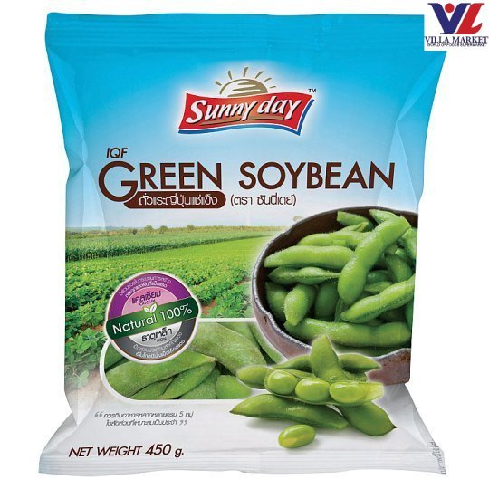 [สินค้าส่งด่วน] [1641] Sunny Day Edamame 400g ซันนี่เดย์ ถั่วแระญี่ปุ่น