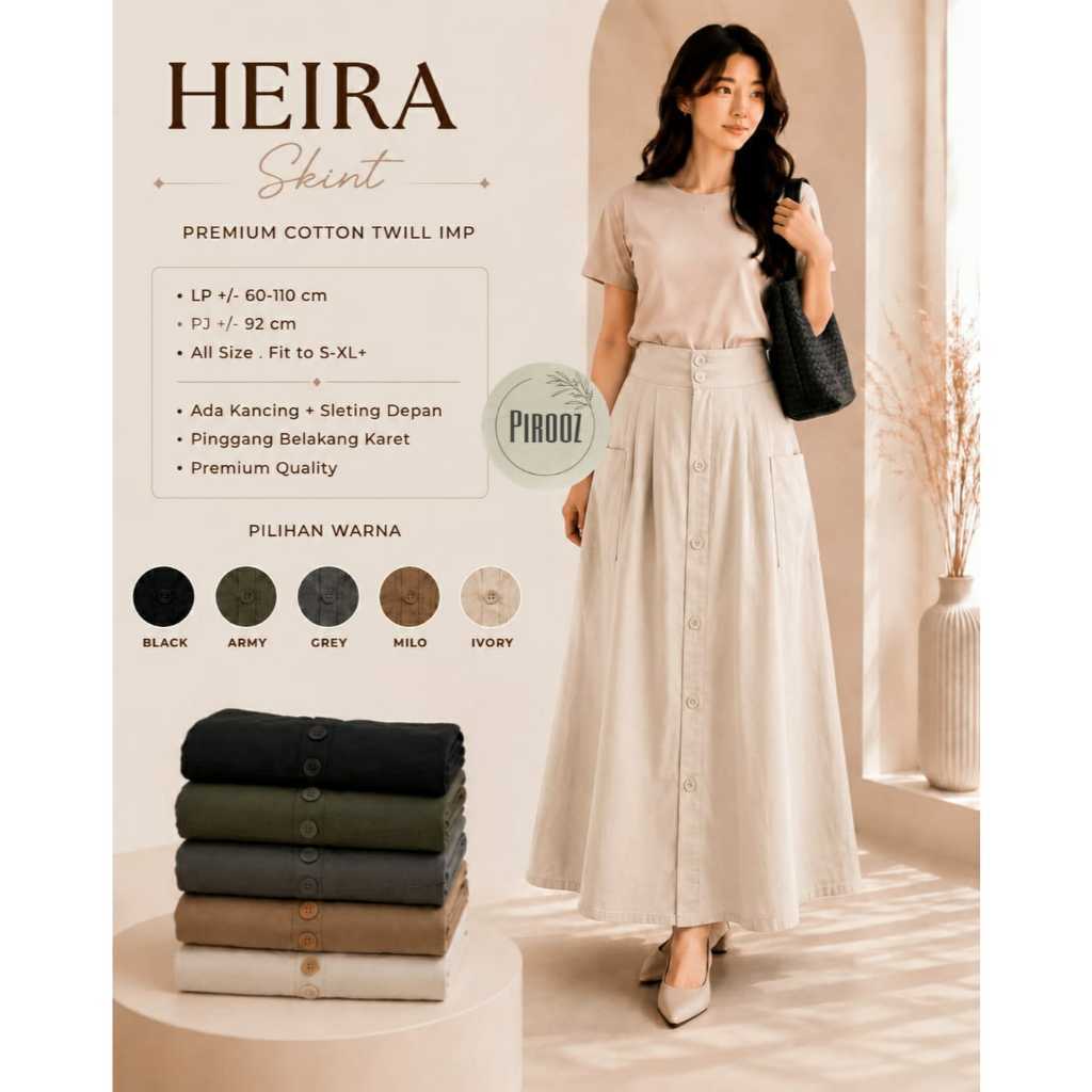 มีกลุ่มซื้อขายขอแอดมิน er elrumi HEIRA SKIRT PIROOZ alya store