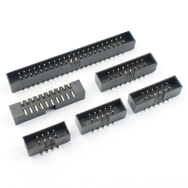 10pcs 2mm 2.0mm Pitch SMT SMD DC3 ชาย 8P 10 12 14 16 20 26 30 34 40 44 Pin กล่อง Header IDC ซ็อกเก็ต