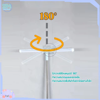ไม้ปาดน้ำ ไม้รีดน้ำพื้น 30/50cm ไม้รีดน้ำด้ามยาว สำหรับกวาดน้ำและฝุ่น ปรับหมุนได้ 180° คราบน้ำทำความสะอาดง่าย