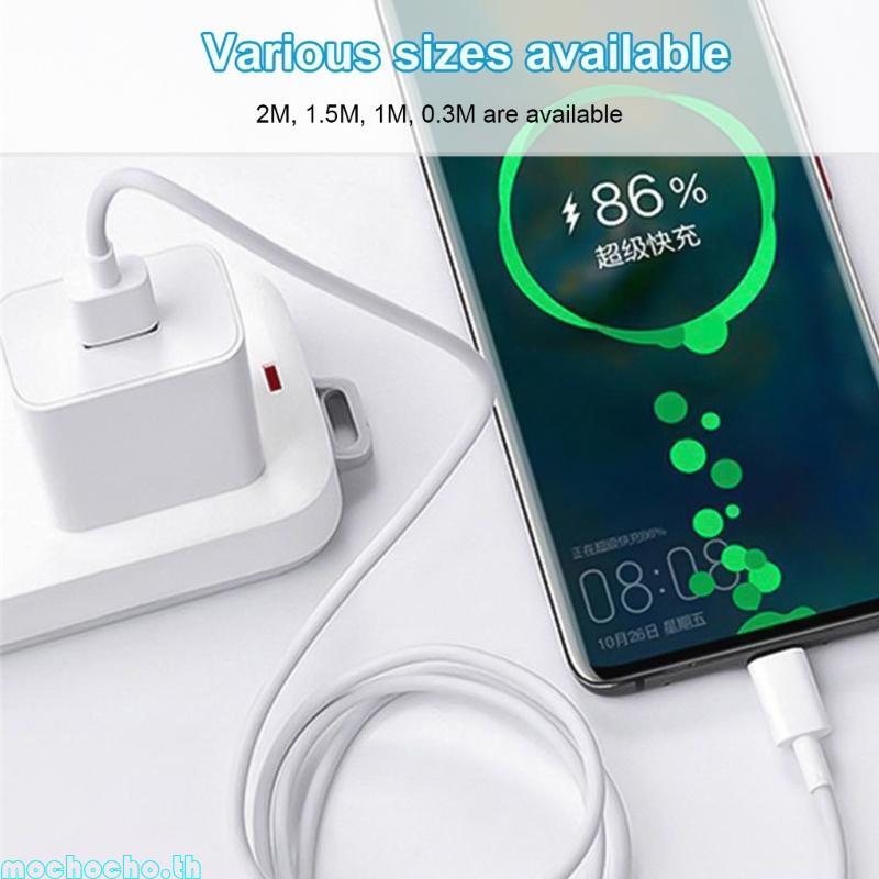Mochocho สะดวกสาย USB C ยาวประเภท C ถึง USB A สายชาร์จข้อมูล 6AFast Charge ขั้วต่อตรงสายสั้น Re