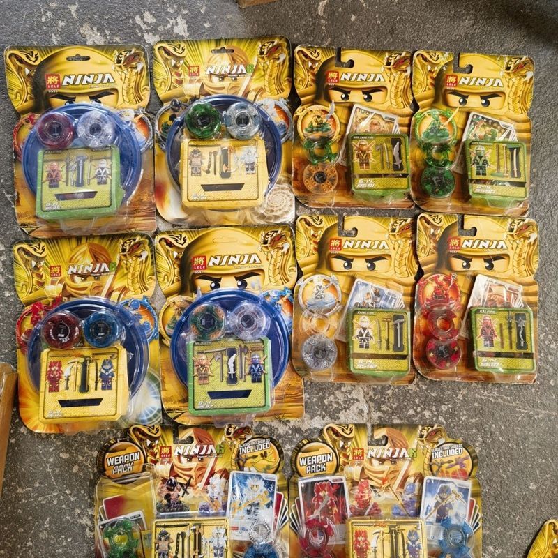 Shoji ยี่ห้อ Phantom Ninja Building Blocks Building Blocks ประกอบของเล่น h