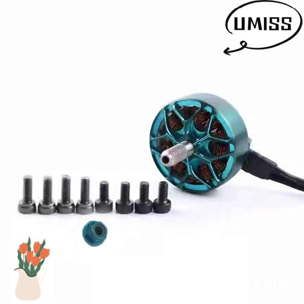 ครอสโอเวอร์ UMISS|Brushless MotorRacing Drone อะไหล่, HSKRC 2306.5 1800KV Flying Racing มอเตอร์,สีฟ้าสูง RC เครื่องบินอุปกรณ์เสริมสําหรับ 5 นิ้ว FPV รุ่น