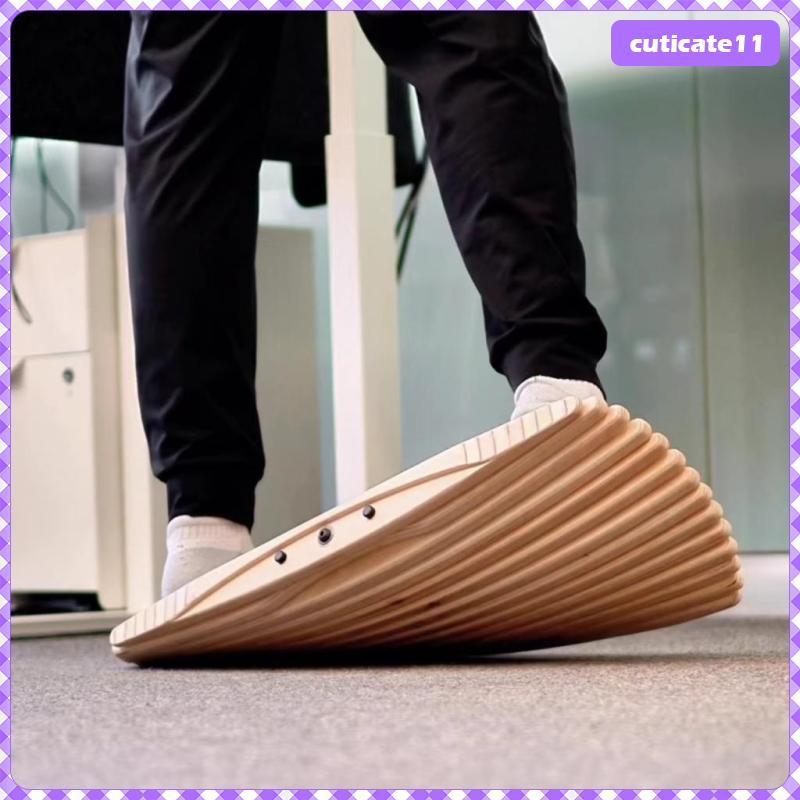 [Cuticate1] ไม้ฟิตเนส Balance Board Plantar เทรนเนอร์เท้าอุปกรณ์กีฬาสําหรับ Home ขาออกกําลังกายยืนโต๊ะท่าทางการฝึกอบรม
