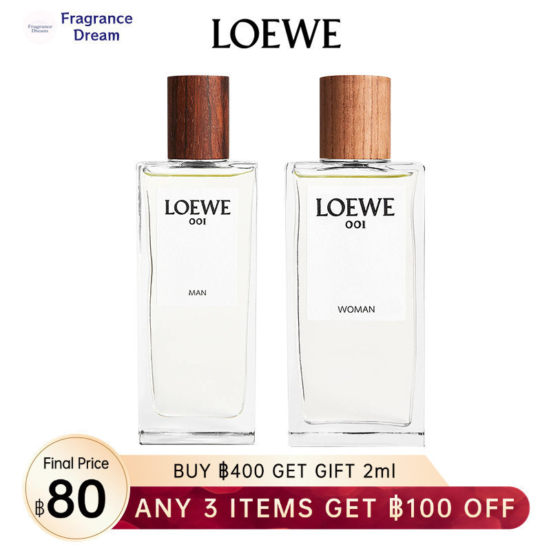 💯✅น้ำหอมแท้แบ่งขาย001 Man & 001 Woman EDT 2ml/5ml/10ml น้ําหอมขนาดพกพา