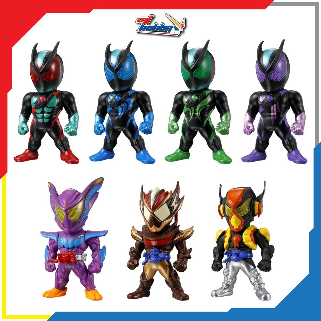 Converge Kamen Rider 30 - Zeztz / Gavv / Valen / Vram Display Figure