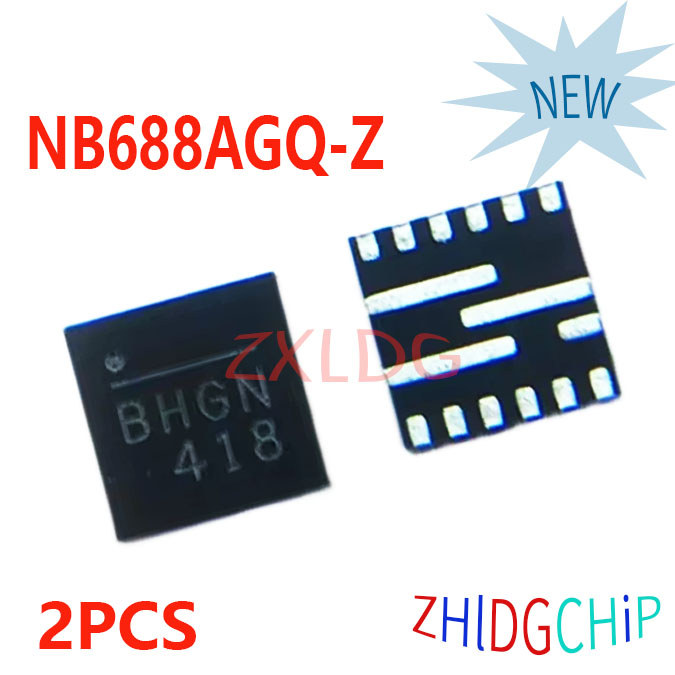 2 ชิ้นใหม่เอี่ยม NB688AGQ-Z NB688AGQ NB688A BHG* QFN